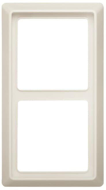 Abdeckrahmen 2-fach weiß - Allwetter 44 (IP44)