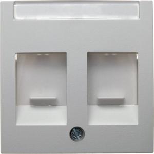 Zentralstück m. Staubschutzschiebern u. Beschriftungsfeld S1/B1/B.3/B7