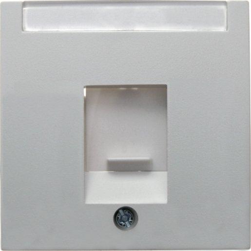 Zentralstück mit Staubschutzschieber u. Beschriftungsfeld S1/B1/B.3/B7