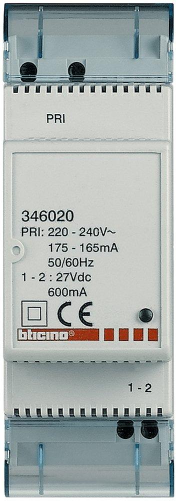 Zusatznetzgerät Ausgang 1-2 max 600 mA 2Module