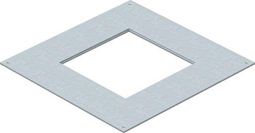 Montagedeckel 250-2/3 für GES4 282x282x4 St FS