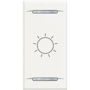 Symbolwippe für Tastsensor mit 2 Funktionen "Licht" 1-modulig White