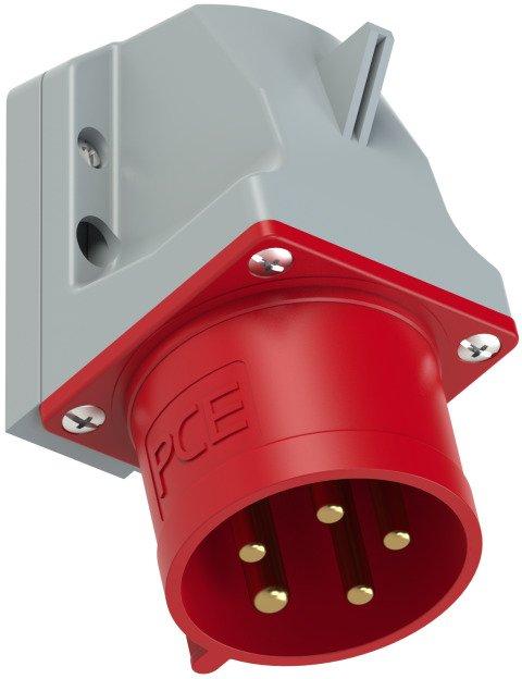CEE-Wandgerätestecker 32A 5p 6h IP44 400V