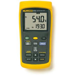 Thermometer mit Aufzeichnungsfunktion und doppeleingang