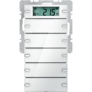 Tastsensor 5fach mit Beschriftungsfeldern RTR Display Q.1 polarweiß