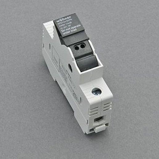 Sicherungshalter-Aufbau 1pol 31971 Gr. 10x38mm 1000V DC Photovoltaik