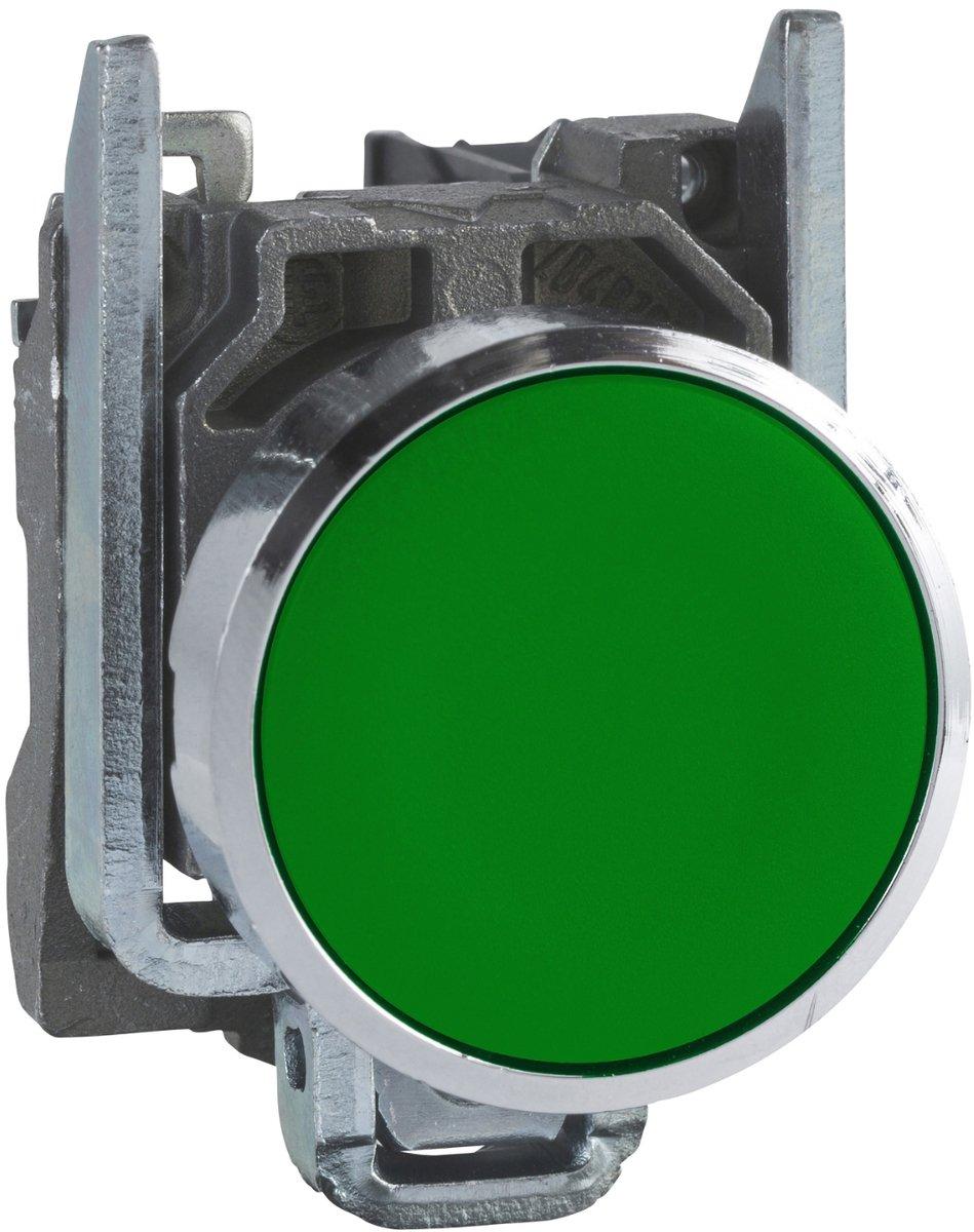 Drucktaster grün Ø 22 flach ohne Rastung 1S