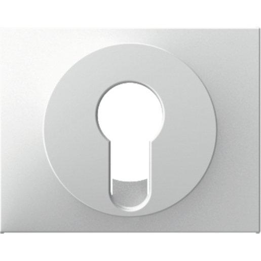 Zentralstück für Schlüsselschalter/-taster K.1 polarweiß