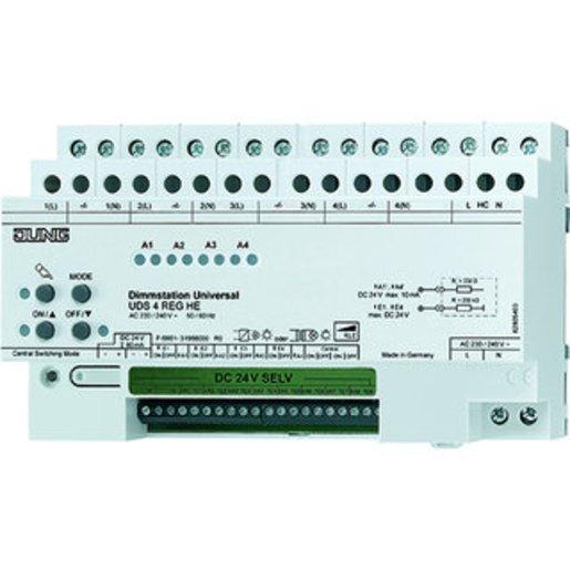 Dimmstation Universal 4-fach REG elektronische Handbedienung