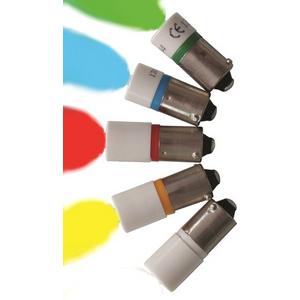 LED Lampe gelb 20-30V=~ Sockel BA9s