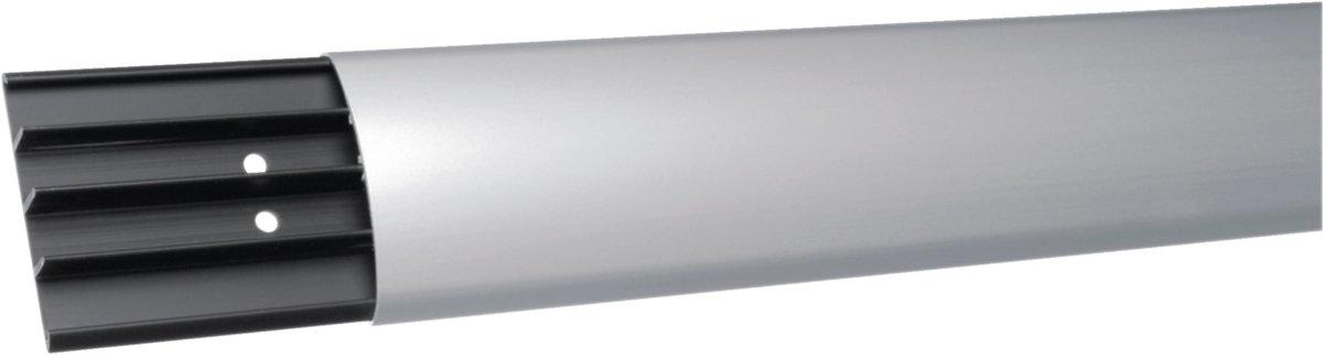 Aufbodenkanal Alu / Kunststoff SLA 18 x 75 mm eloxiert