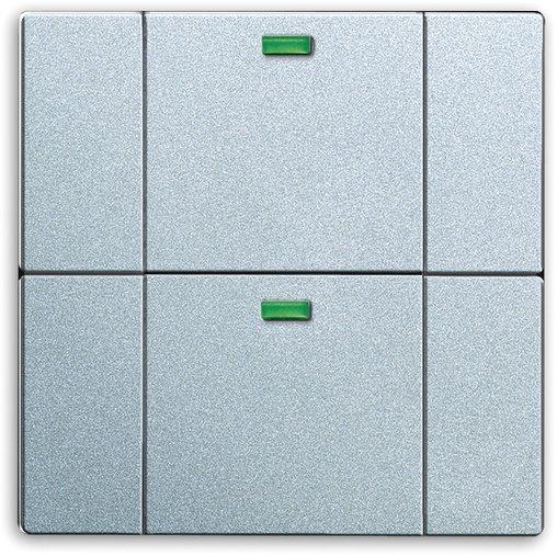 Wandsender Waveline 2-fach silber Funk