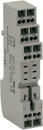 SLC-Sockel Federzug für G2R-2-S DIN-Schiene / Oberflächenmontage