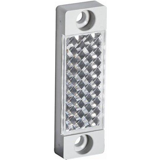 Reflektor rechteckig 38 x 15 mm Anschraubbar mit 2 Loch Befestigung