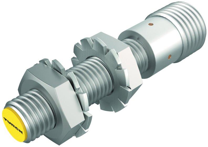 Induktiver Sensor M8 x 1 Gewinderohr bündig 4-Draht sn = 2 mm 1 W PNP
