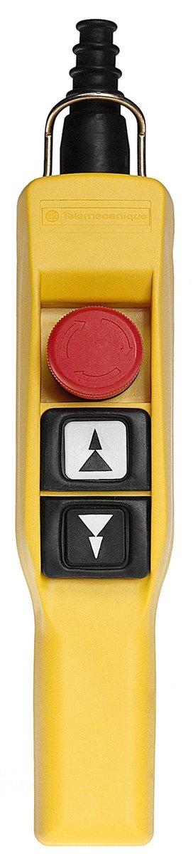 Hängetaster XAC A 2 Drucktaster m. Schutzkappe 1 Not Halt/Not Aus