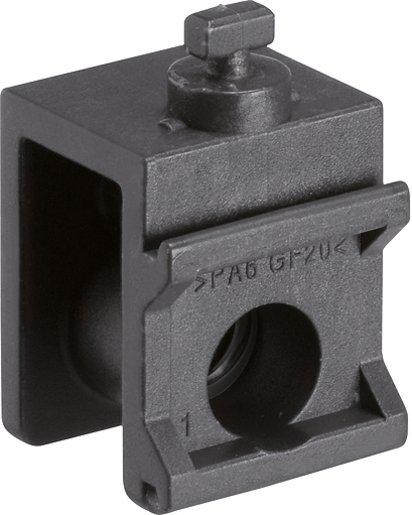 Seitlicher Abstützwinkel für die Befestigung der Abstützprofile