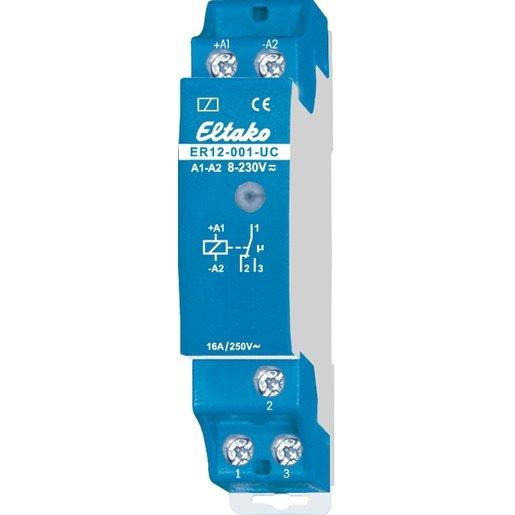 Schalt- und Steuerrelais UC. 1 W potenzialfrei 16A/250V
