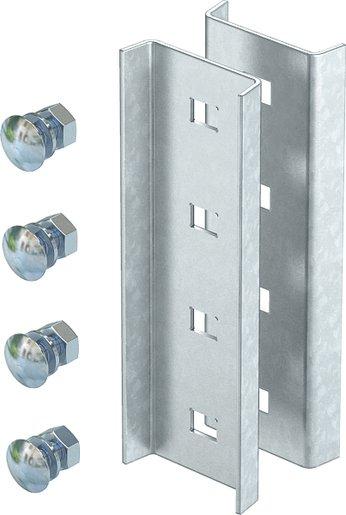 I-Stiel Verbinder und Flachrundschrauben 200x68 St FT