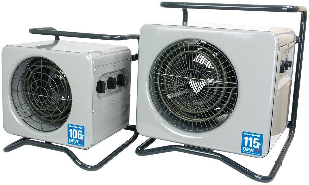 devitemp 115 T Industrieheizlüfter 15kW mit Timer