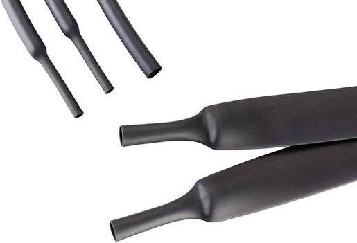 Schrumpfschlauch mittelwandig 12 - 3mm/L=1m mit Kleber