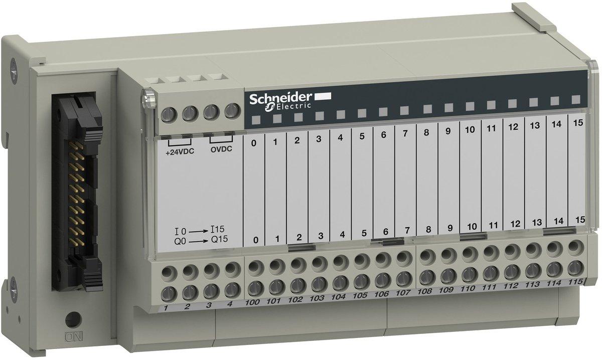 passiver Klemmenblock ABE7 16 Ein- od. Ausgänge LED