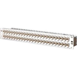 19 Zoll Modulträger C6Amodul 48 Port 180°M 1,5HE Edelstahl
