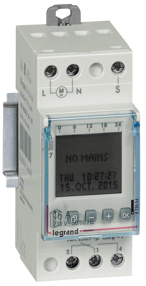 Astrozeitschaltuhr digital AlphaRex3 D21 230VAC 1 Kanal 2TE