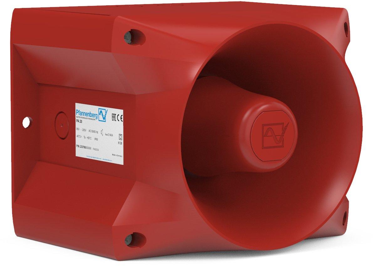 Schallgeber PA 20 für kürzere und sichere Montagezeiten LV 10 - 60 V