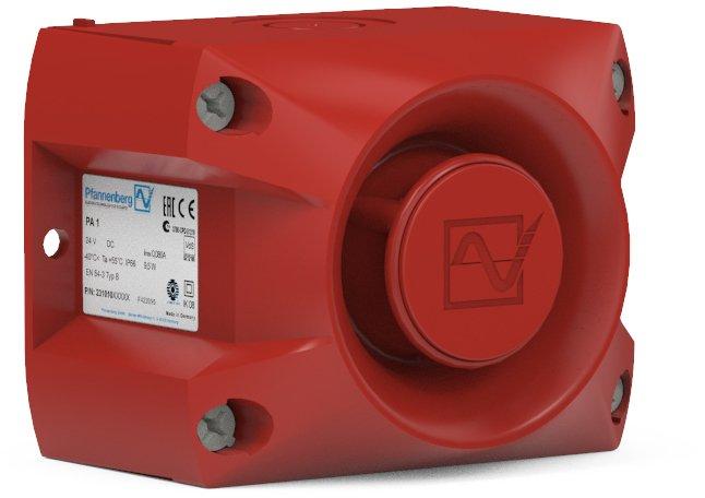 Schallgeber PA 1 für kürzere und sichere Montagezeiten 230 V AC 100 db