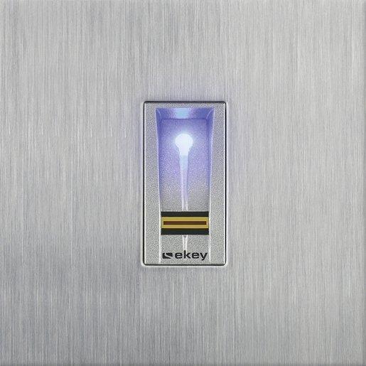 Rahmen Unterputz Edelstahl Schutzart IP 44 für Fingerscanner UP E