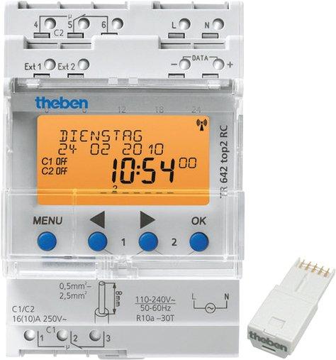 2-Kanal-Jahresschaltuhr TR 642 top2 RC