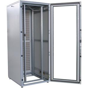 19 Zoll Server - Netzwerkschrank 42HE 800x1000 RAL7035 mit Sichttür