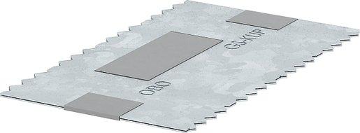 Kupplung universal für Kanaltiefe 70 70x120x0,5 V2A