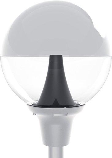 GLOBO LED Kugelleuchte DM:400mm 1x29W 4000K 2000lm silber / schwarz