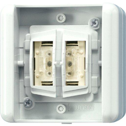 KNX Taster BA - Mittenstellung 2-fach