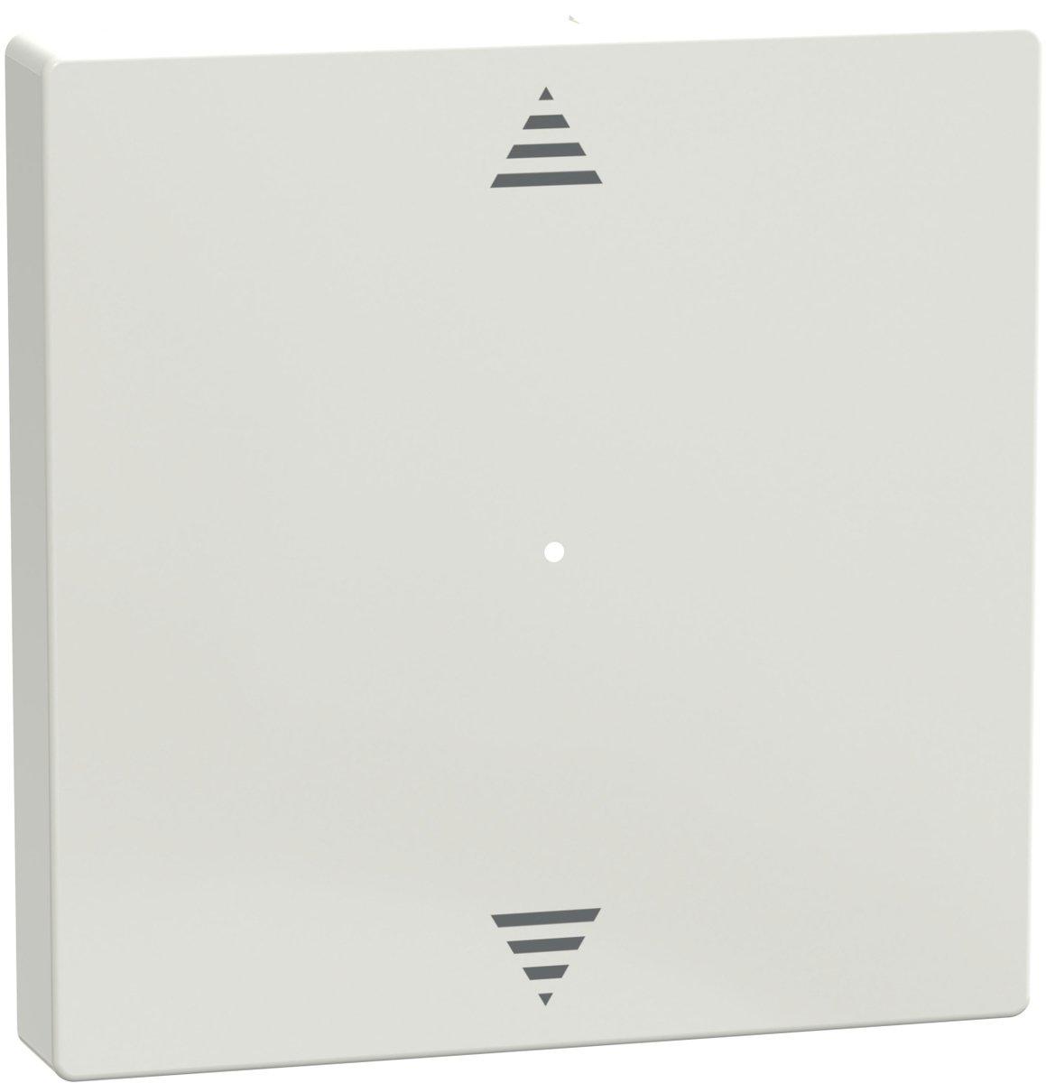 Wippe f. Taster-Modul 1-fach (Pfeile Auf/Ab) polarweiß glänz.