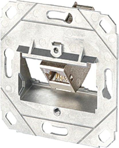 Kommunikationsanschlussdose E-DAT modul 1 Port UP0 Kat.6A o. Abdeckrahmen