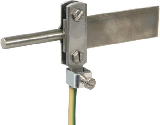 Anschlussklemme f. Bundpotentialausgleich Rd/Fl 8-10 / 30x3 bis 11mm
