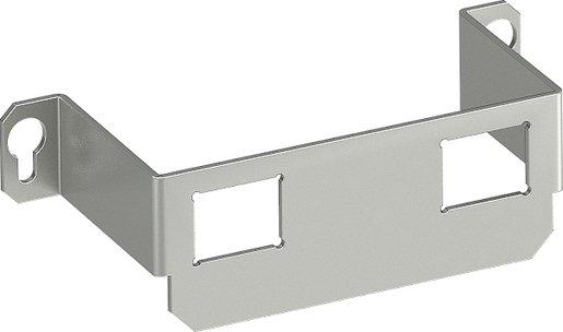 Montageträger für GE2 15 mit 2 x Lochbild Typ C 118x47x34 V2A