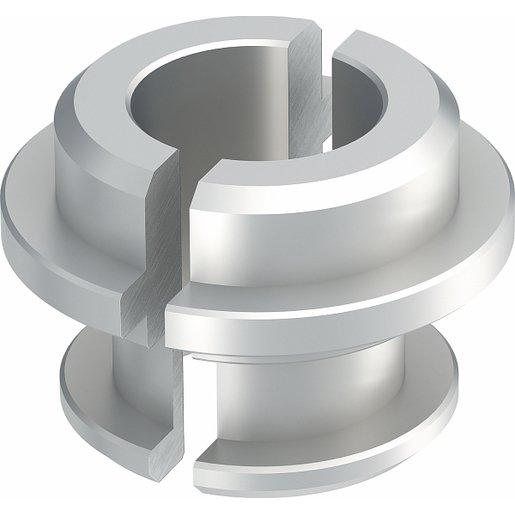 Potentialanschluss für isCon-Leitung innen ø 23mm Alu