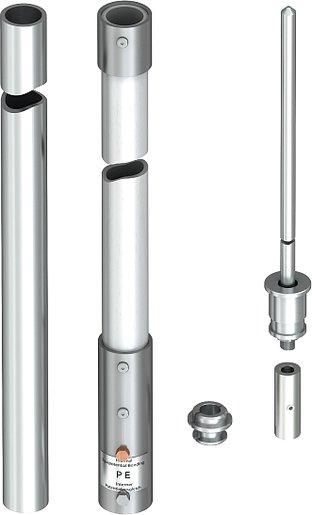 Isolierter Fangmast für isCon-Leitung innen 4000mm GFK