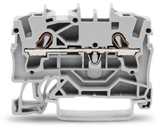 2-Leiter-Durchgangsklemme Ex&nbsp;e II geeignet 0,25 - 2,5 mm² grau