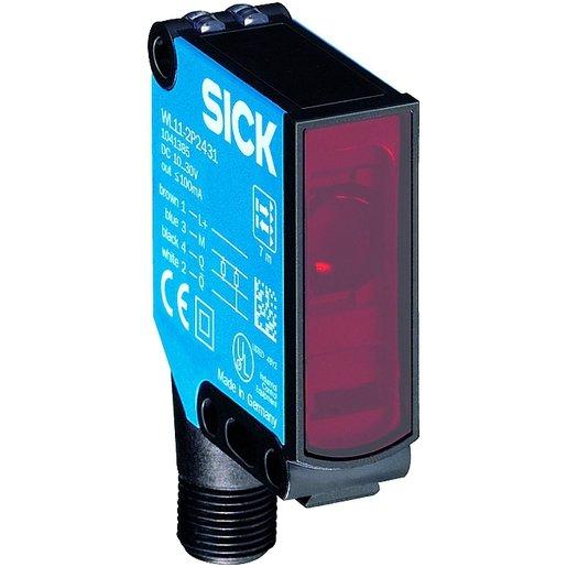 Reflexions-Lichtschranke Doppellinse Sn 0,15 bis 10m PNP M12 4-polig