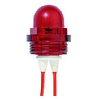 Meldeleuchte Multi - LED Kalotte ROT 230V AC für Seilzug-Notschalter