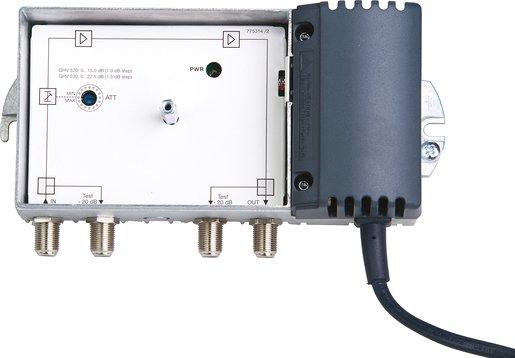 Hausanschlussverstärker 30 dB CSO/CTB 102 dBµV
