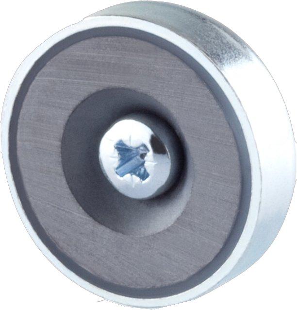BLine Select XTM1 Montagemagnet Stahl für Aluprofile D20x6mm