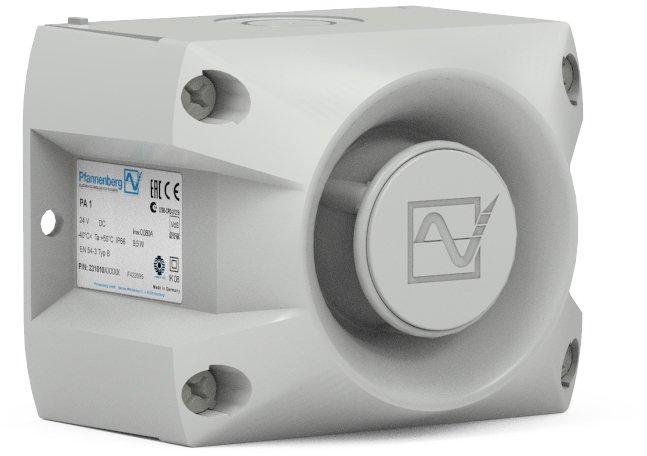 Schallgeber PA 1 GRAU für kürzere und sichere Montagezeiten 100 dB(A)