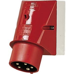 CEE-Wandgerätestecker 16A 5p 400V 6h IP44