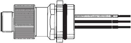Positionier-Steckverbinder M12 Polzahl 4
